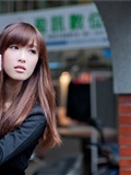 High definition Street photo of Taiwan's pure beauty kila Jingjing(24)